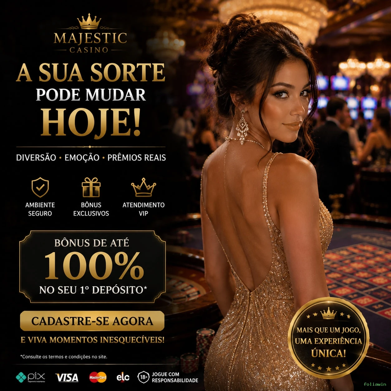 Configurações úteis dentro do app foliawin